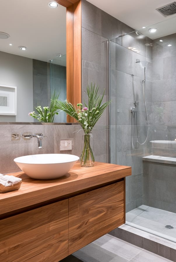 laneway home interior bathroom