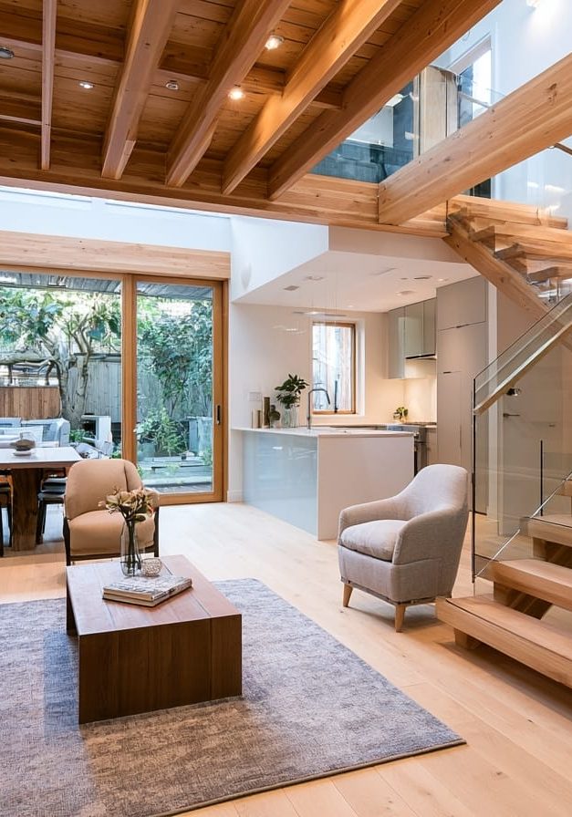 laneway home interior open concept